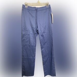 Barco Essentials Women's 4-Pocket Elastic Back Scrub Pants Ciel Blue XS